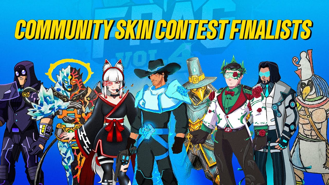 8 INSANE SKINS You NEED to See 👀 | Frag Community Skin Contest Finalists! 🔥 Frag Pro Shooter