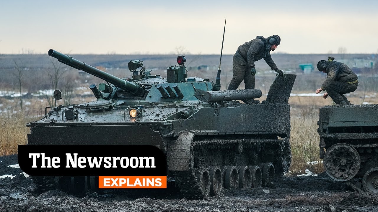 Embarrassing reason Russia&rsquo;s 64km tank convoy stalled