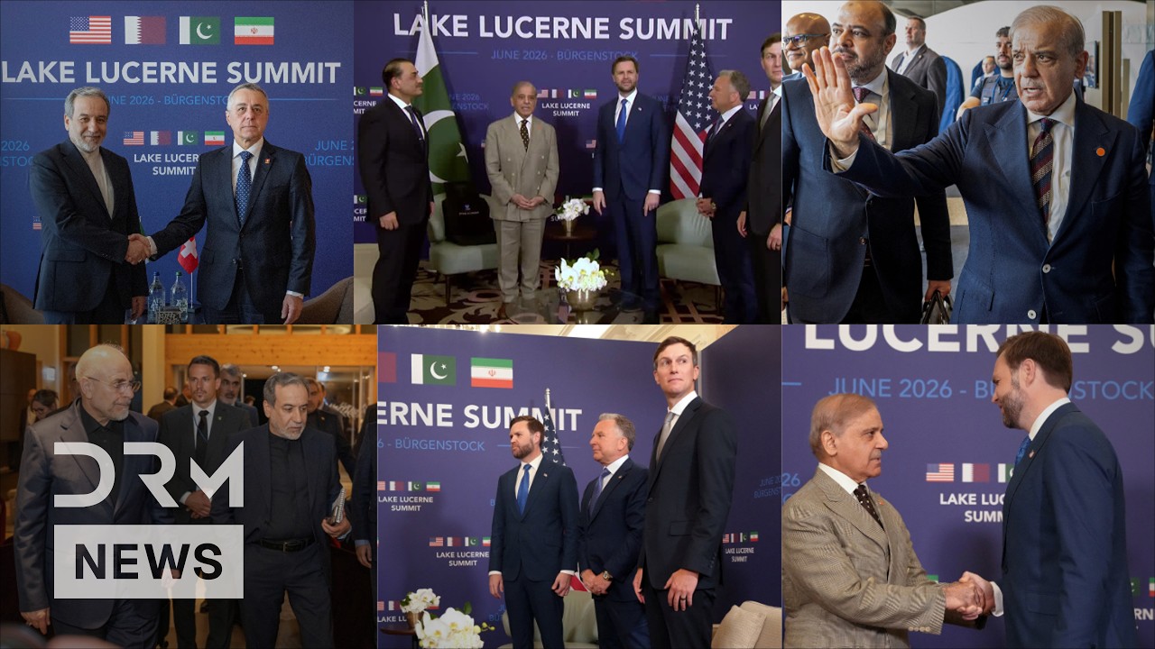 US, Iran and Pakistan Hold High-Stakes Peace Talks in Switzerland as PM Sharif Meets JD Vance | AC1G