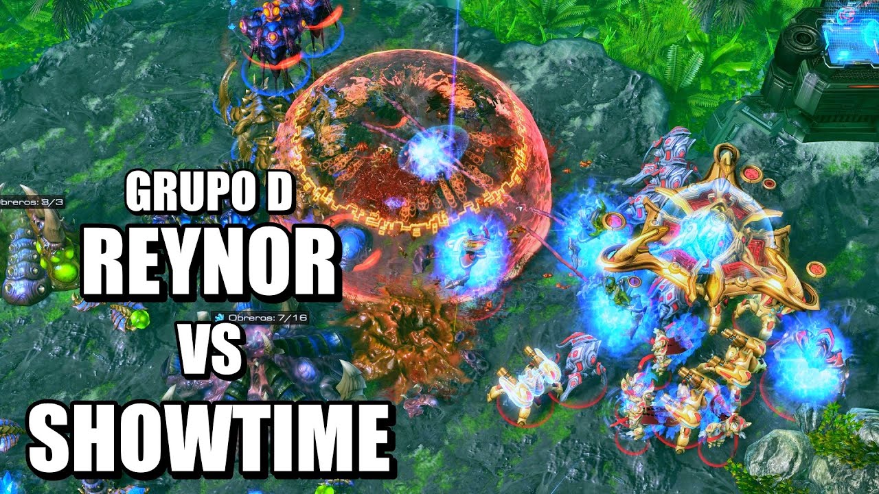 Y POR ESTO REYNOR SE COGE PROTOSS - EPICA SERIE! - REYNOR vs SHOWTIME Bo3 Grupo D la muerte