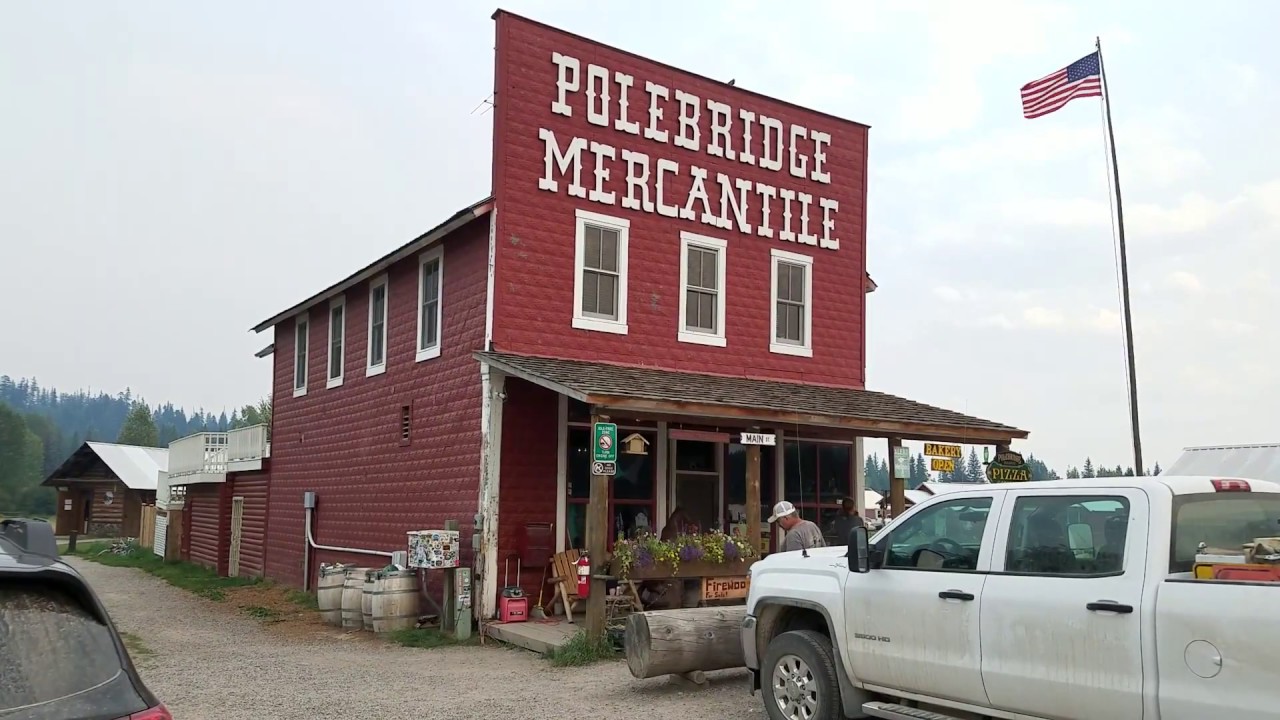 Polebridge Mercantile Tour 2018, on the North Fork Road Near Glacier Park.
