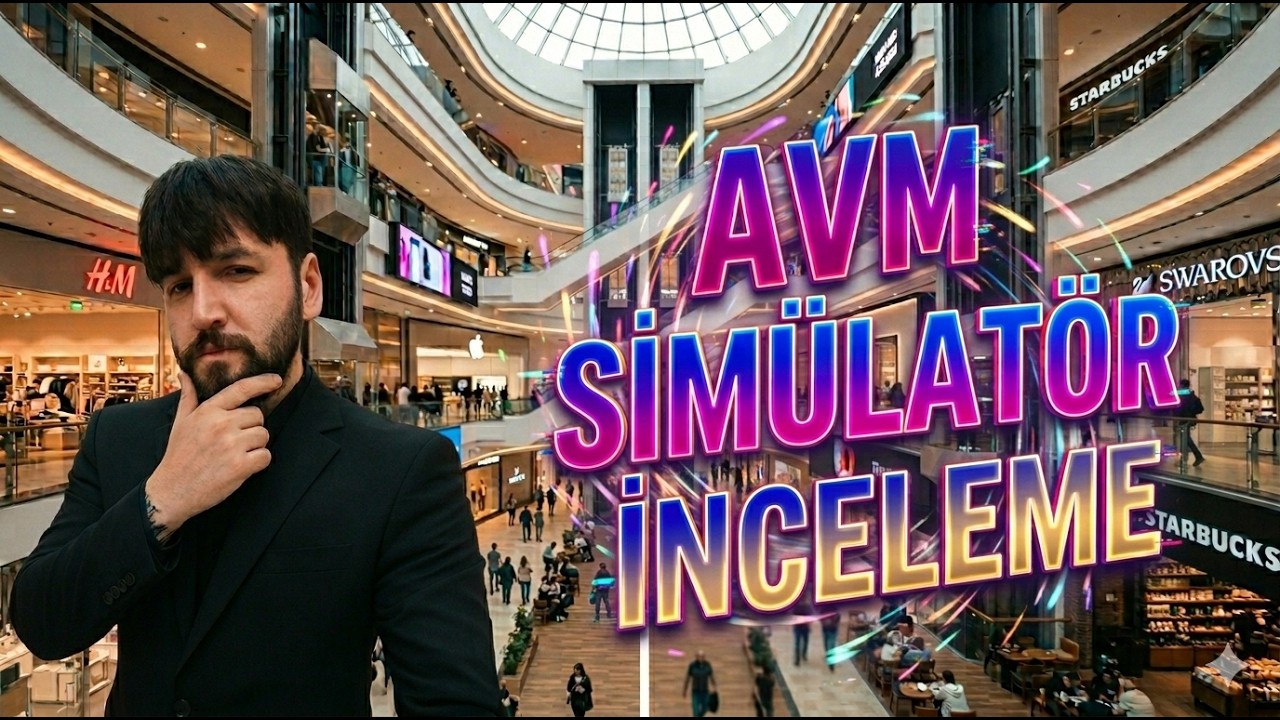 AVM Açtım Sizce Büyütmeye Değer mi? MALL SİMİLATOR #mallsimulator