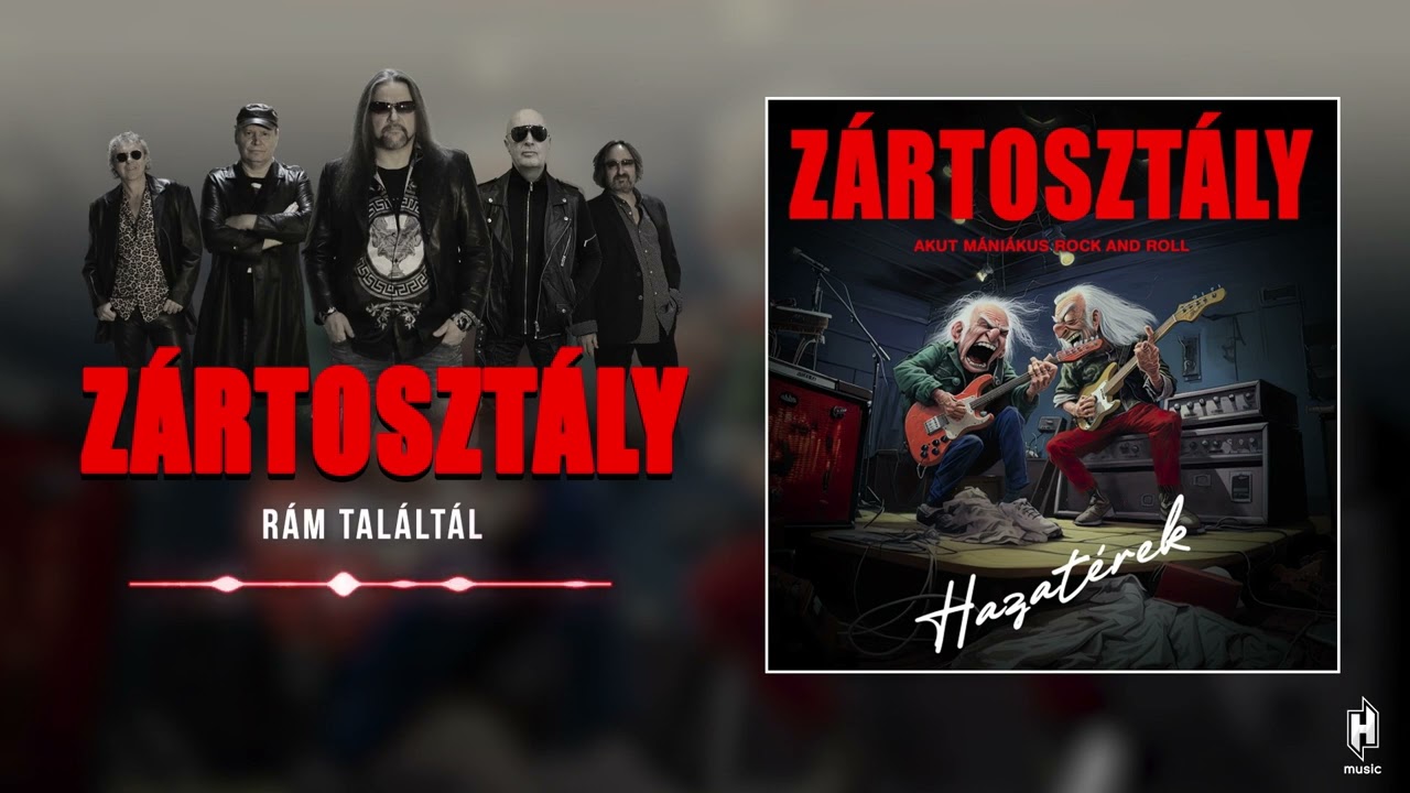 Zártosztály - Rám találtál (hivatalos szöveges video / official lyric video)