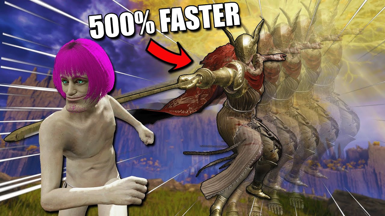 Elden Ring But Every Enemy Is 500% Faster Than Me...