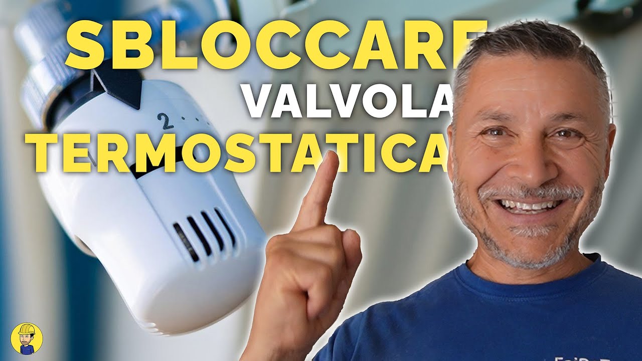 CALORIFERO FREDDO? Come SBLOCCARE la VALVOLA TERMOSTATICA