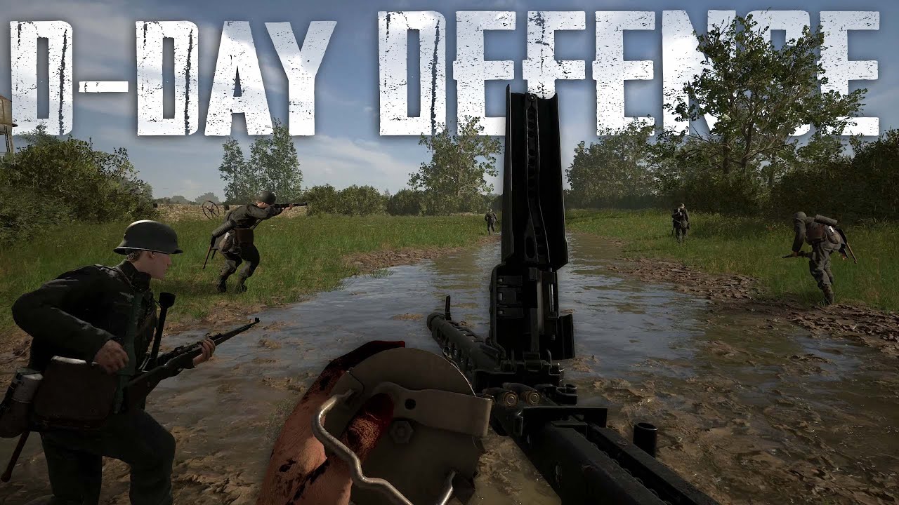 RELENTLESS MG-42 D-DAY DEFENSE IN HELL LET LOOSE