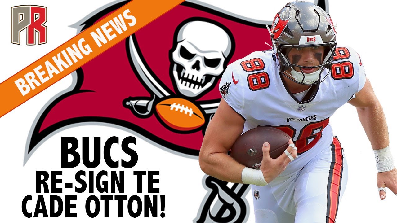 Bucs Re-Sign TE Cade Otton!