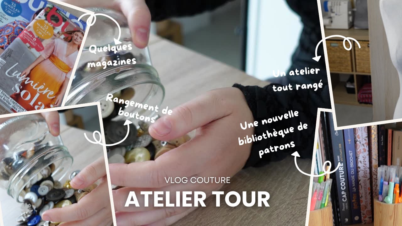 VLOG COUTURE - Atelier Tour  🪡🤎