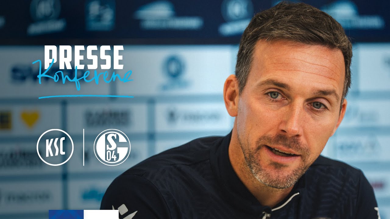 RELIVE Vorab-Pressekonferenz: KSC - FC Schalke 04