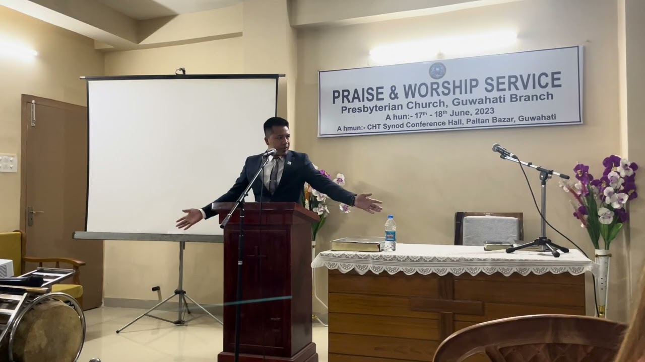 18 июня 2024 г. Преподобный Джубилитанг Хрангчал / Программа хвалы и поклонения PCI Гувахати