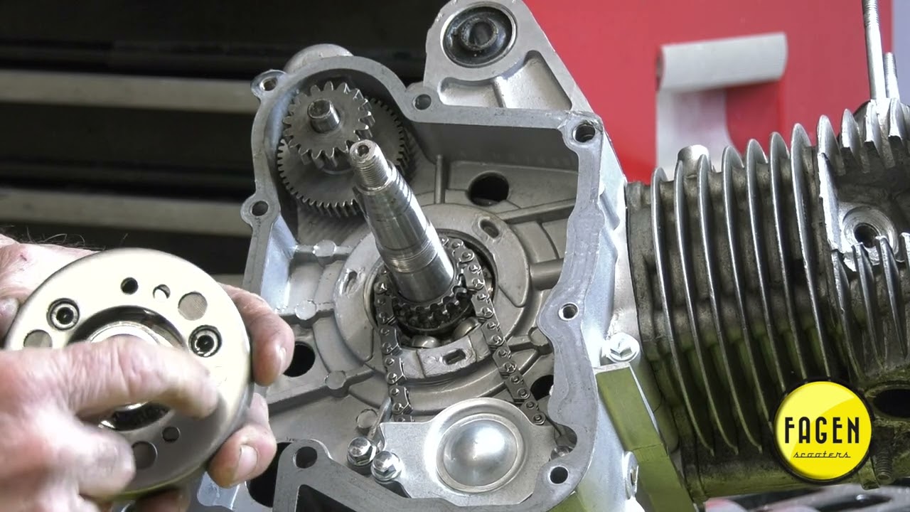 Fagen Scooters   Starter Clutch Repair