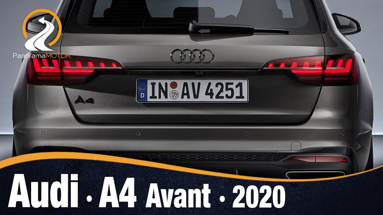 Audi A4 Avant 2020 | MAS ESPACIO Y TECNOLOGÍA PARA UNO DE LOS MODELOS MÁS EMBLEMÁTICOS DE LA MARCA