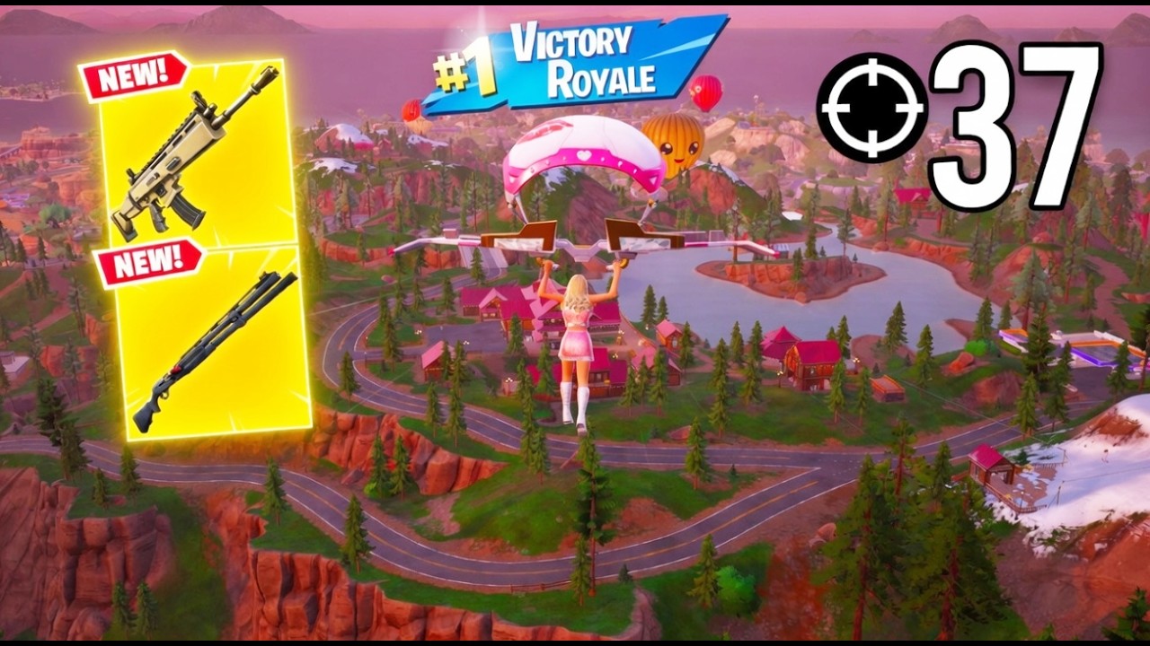 37 Eliminations Zero Build Full Gameplay Wins (Fortnite Chapter 7 Season 1)