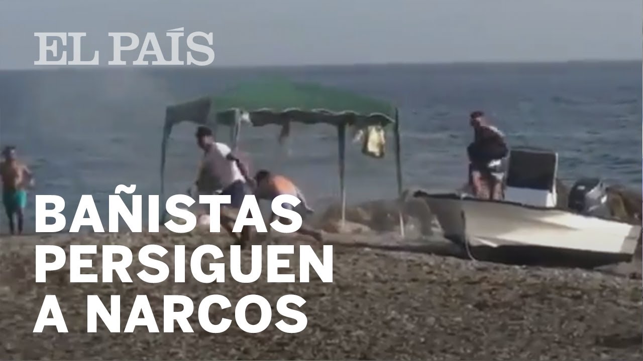 Bañistas de GRANADA atrapan a unos NARCOS cargados de HACHÍS