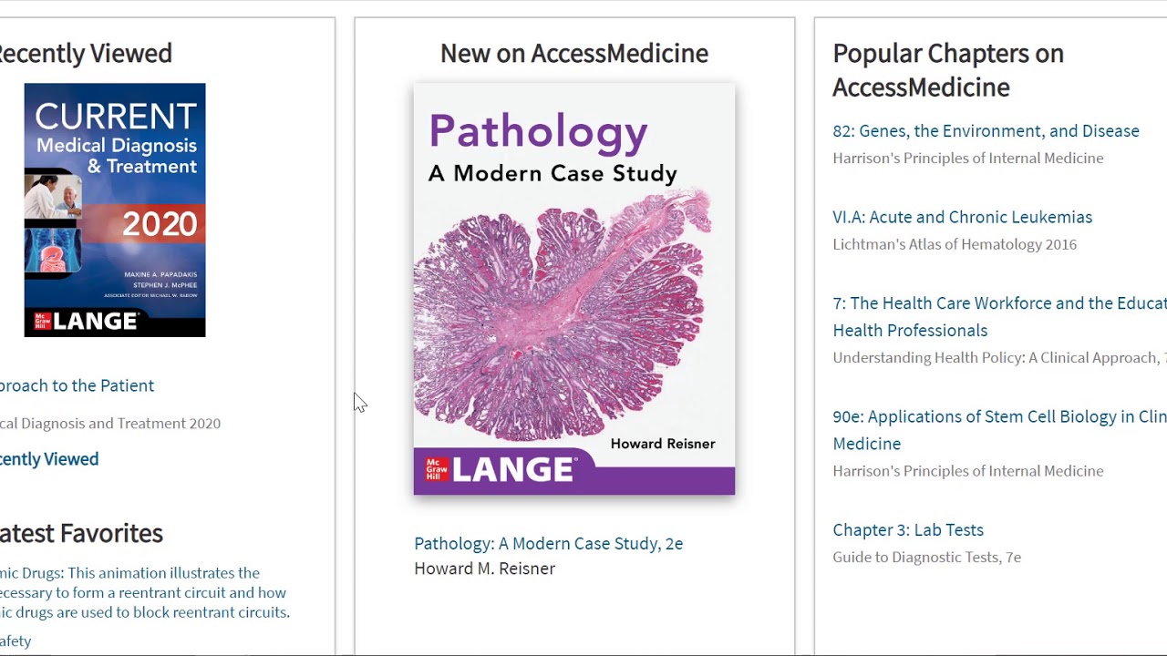AccessMedicine Webinar