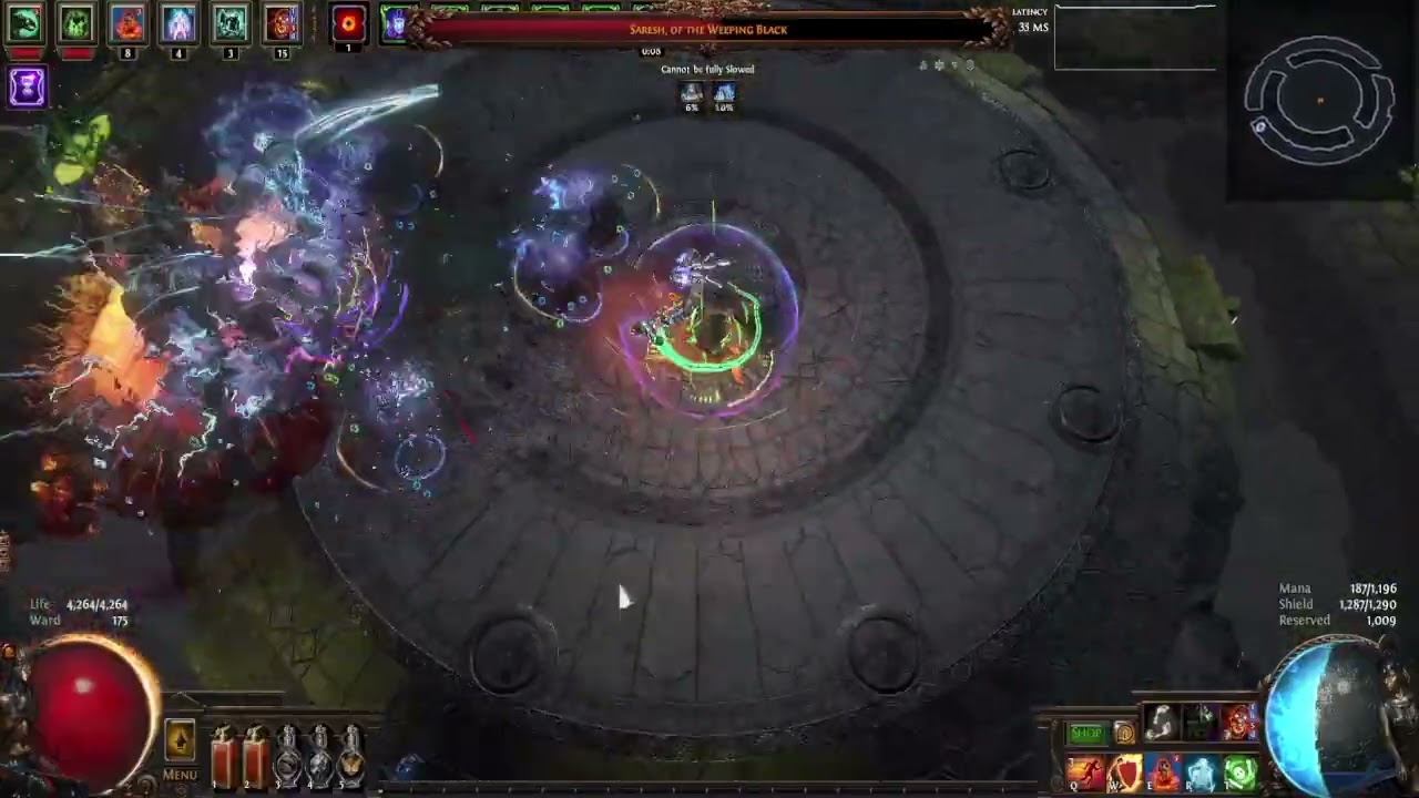 SARESH Boss fight
