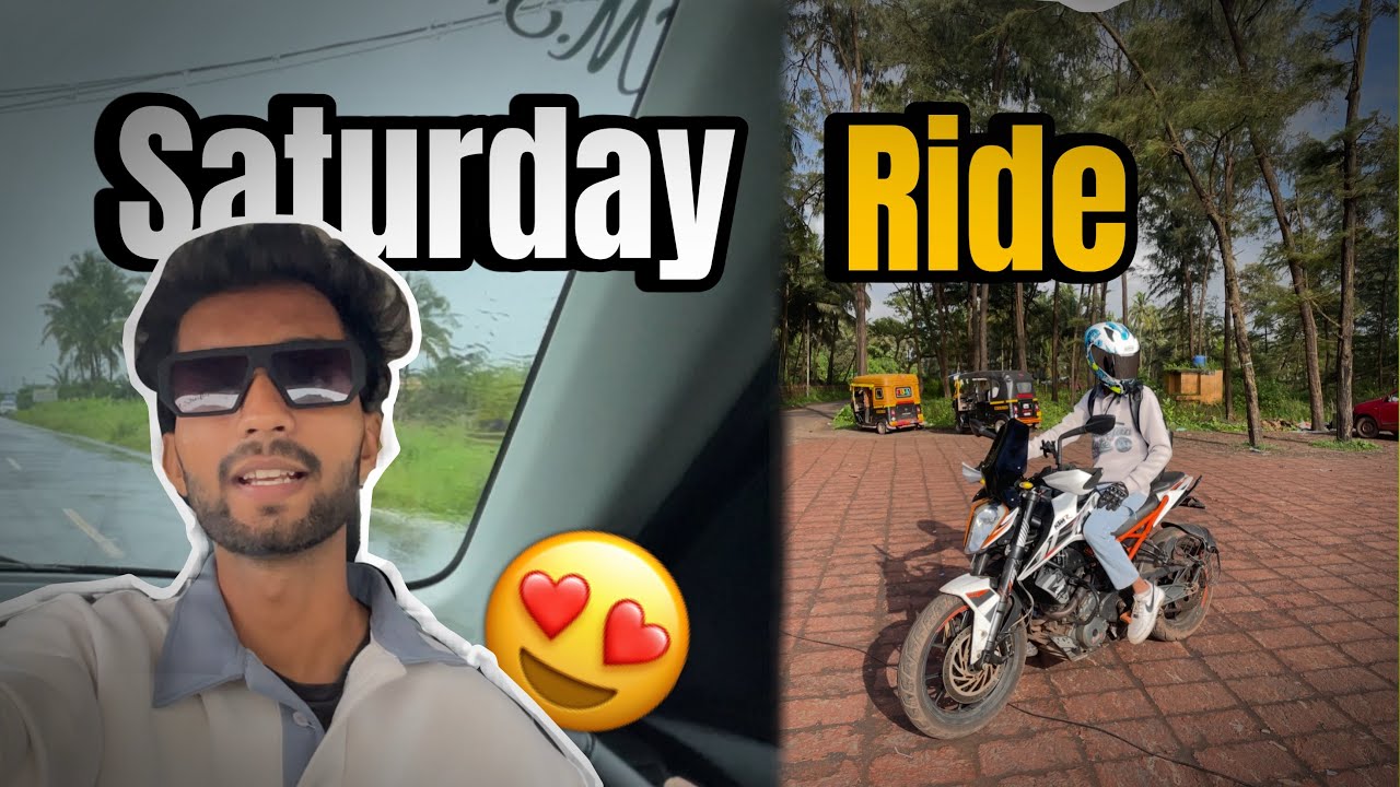 Saturday Ride With Bike And Car | Motovlogger Sam 💗