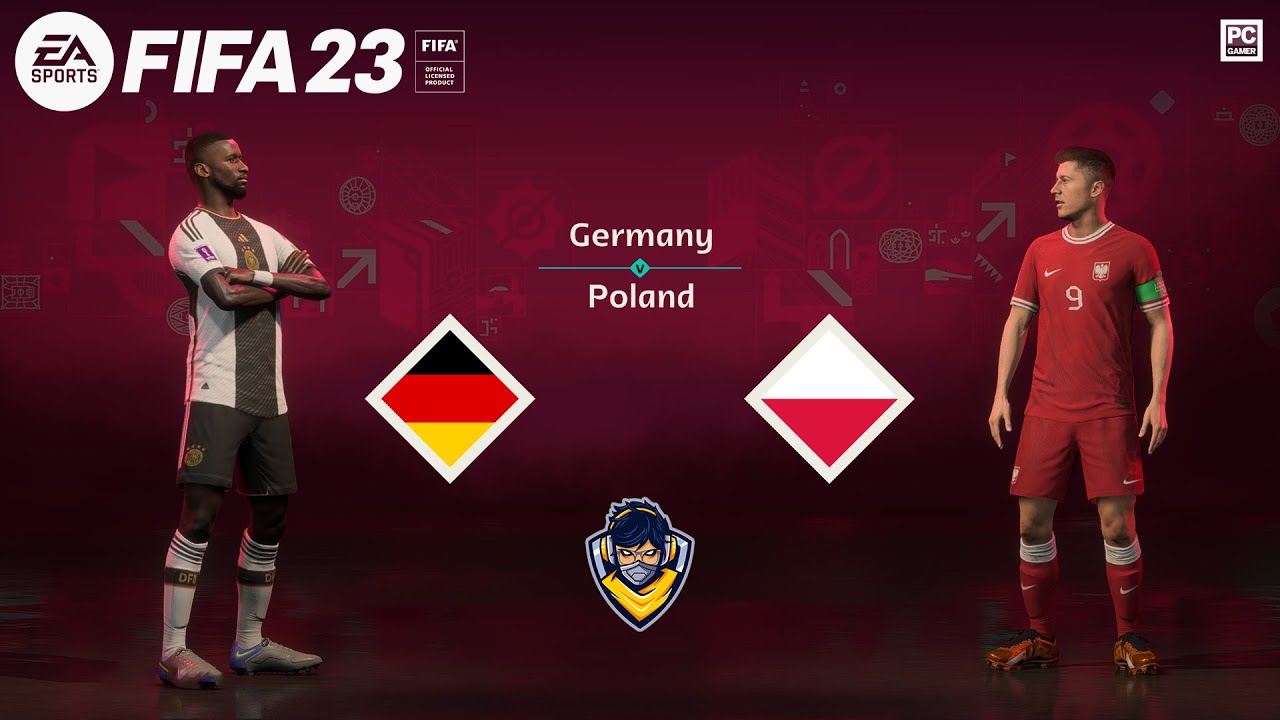 FIFA 23 - POLAND vs GERMANY | INTERNATIONAL FRIENDLY 2023 | PC GAMEPLAY