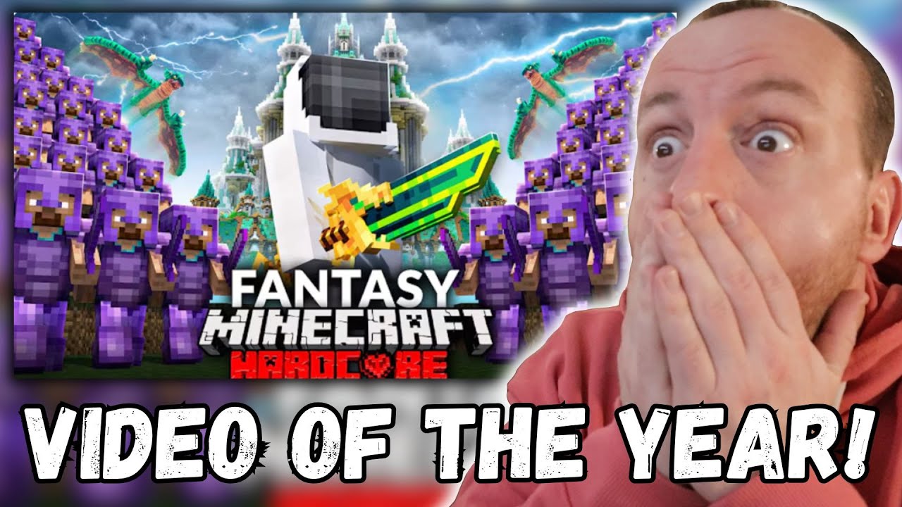 VIDEO OF THE YEAR!!! MindOfNeo 300 Players Simulate Minecraft’s Deadliest Fantasy RPG (REACTION!!!)