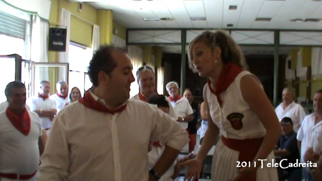 La Ribera Canta. Jota picadillo. Diego Urmeneta y Beatriz G&oacute;mara. Fiestas San Miguel 2011. 20 julio