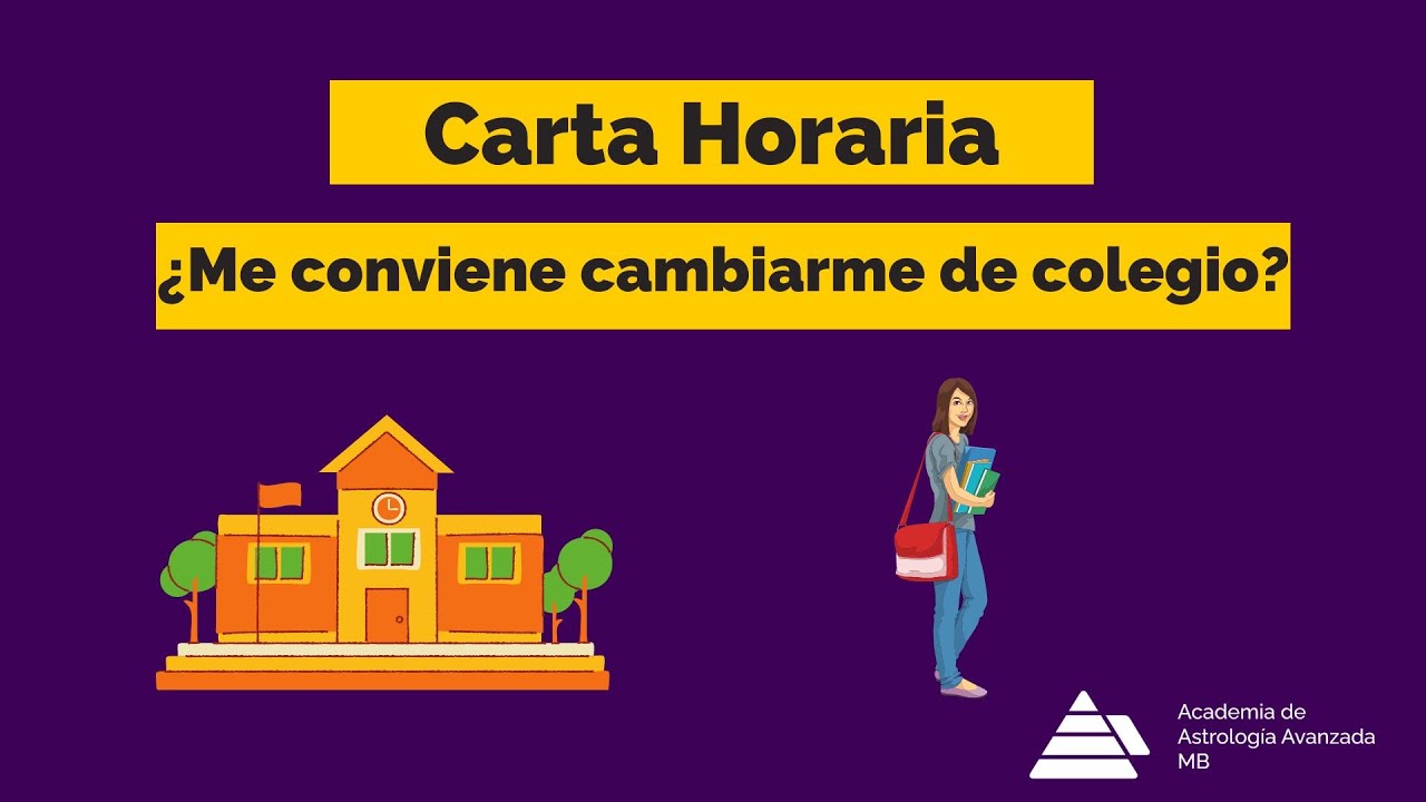 Carta Horaria : Me conviene cambiarme de colegio. Astrología Horaria