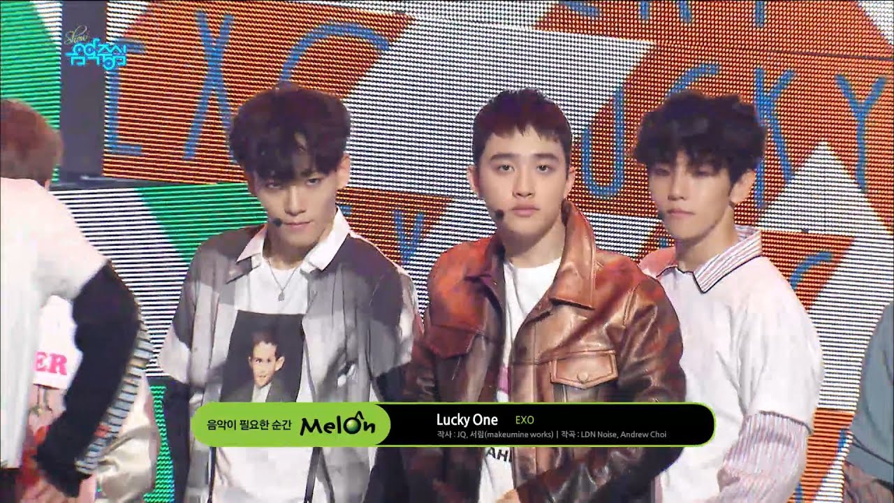 【TVPP】 EXO - Lucky One, 엑소 &ndash; 럭키 원 @Comebacke Stage, Show! Music Core Live