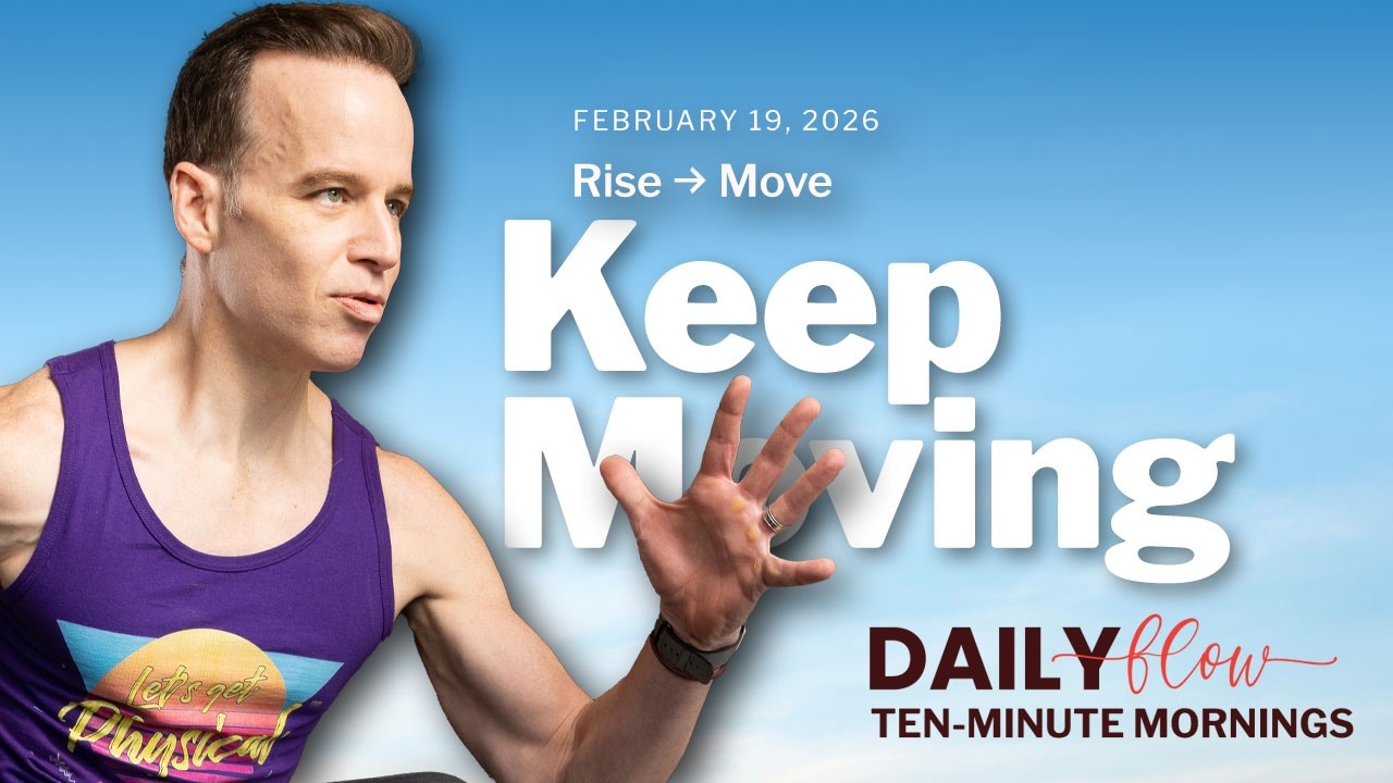 Warrior Flow for Strength + Momentum (10 Min) | Daily Flow with James Donegan