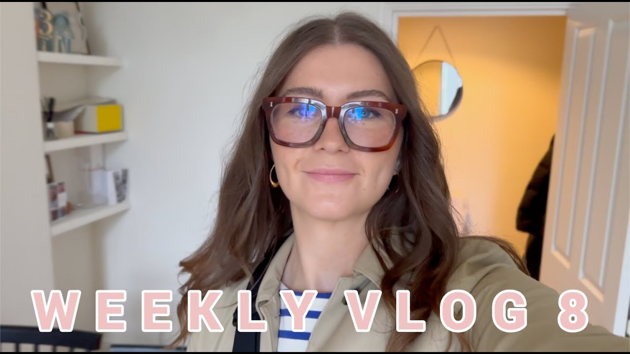 WEEKLY VLOG 8 - EDINBURGH, A SLOW SUNDAY, SHOPPING AT LIBERTY, SCRUNCHIE CLASS