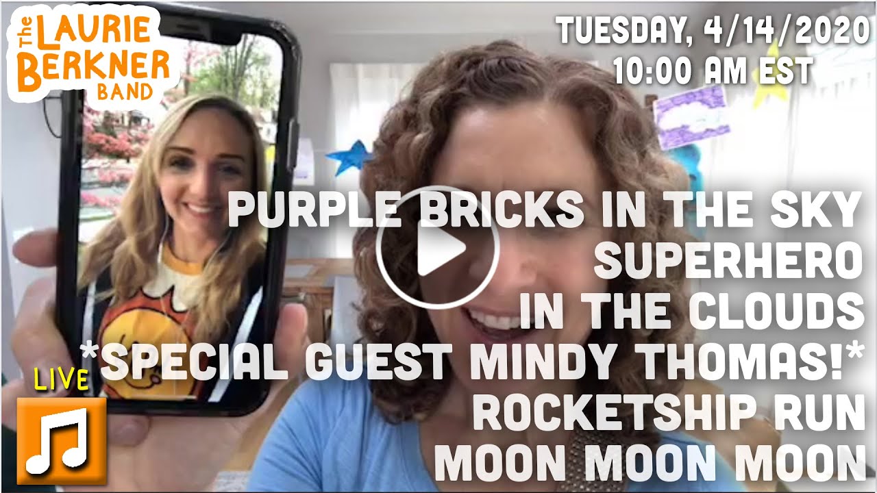 LIVE Berkner Break | Tues., April 14 | MINDY THOMAS, Rocketship Run, Moon Moon Moon, Superhero +