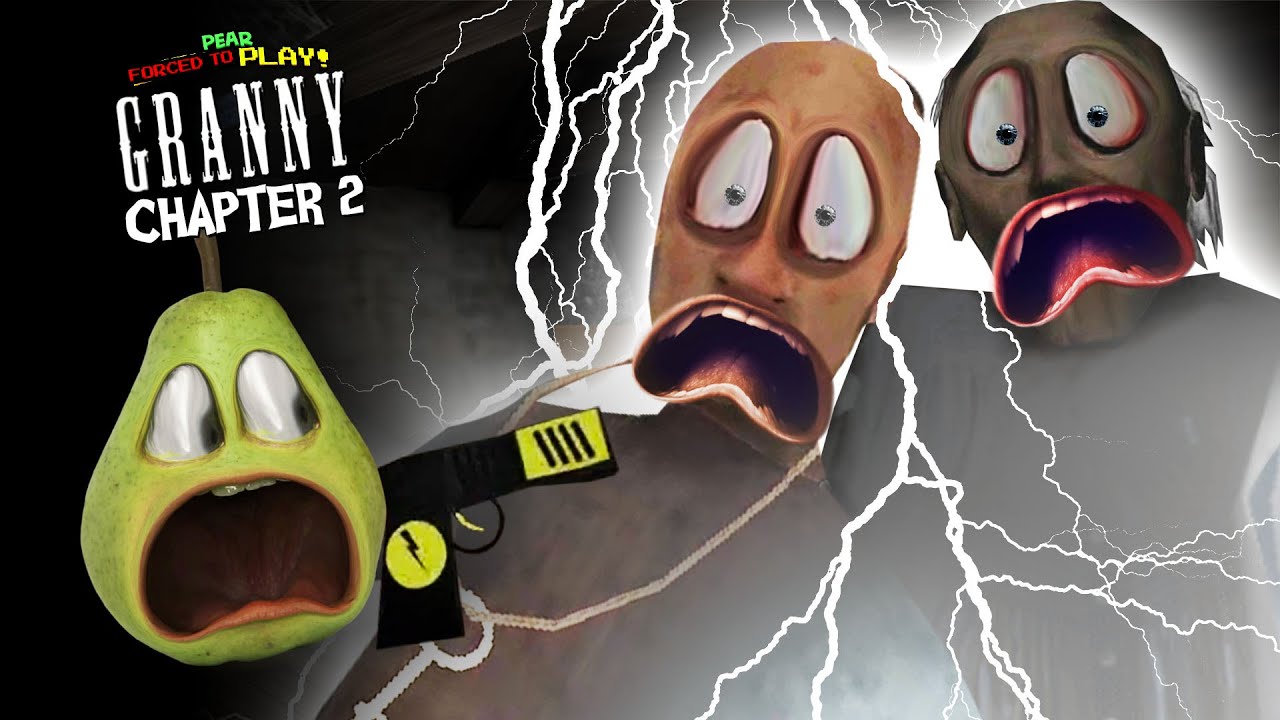 Pear ELECTROCUTES Granny and Grandpa!!! (Forced to Play Granny Chapter 2)