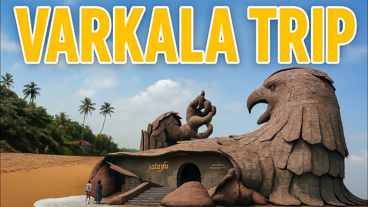 Varkala in 3 Days 🌊 | Varkala Travel Guide 🌴| Kerala Series EP1 | Beach, Cliff, Temple & Backwaters