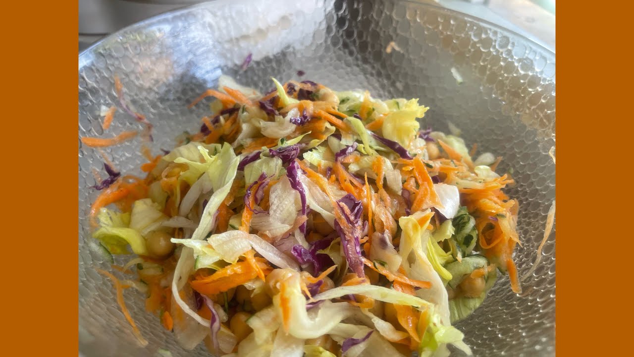 ENSALADA SALUDABLE FÁCIL Y ECONÓMICA 