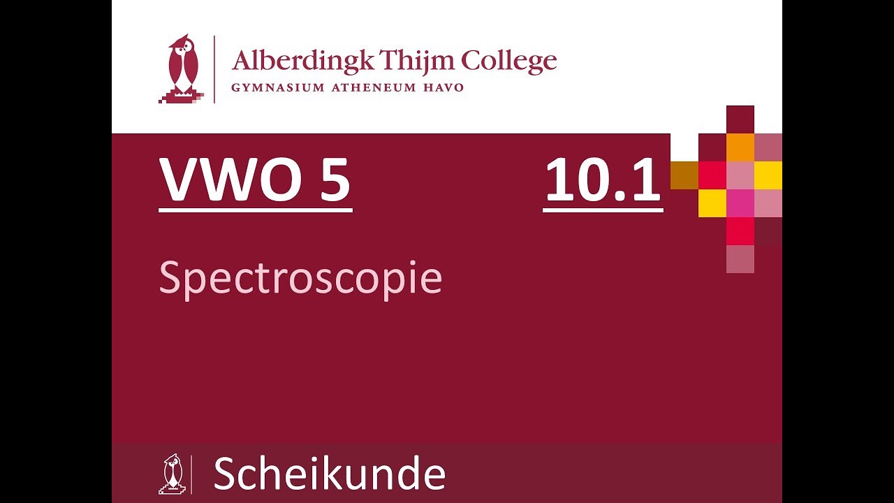 V5 - 10.1 Spectrometrie