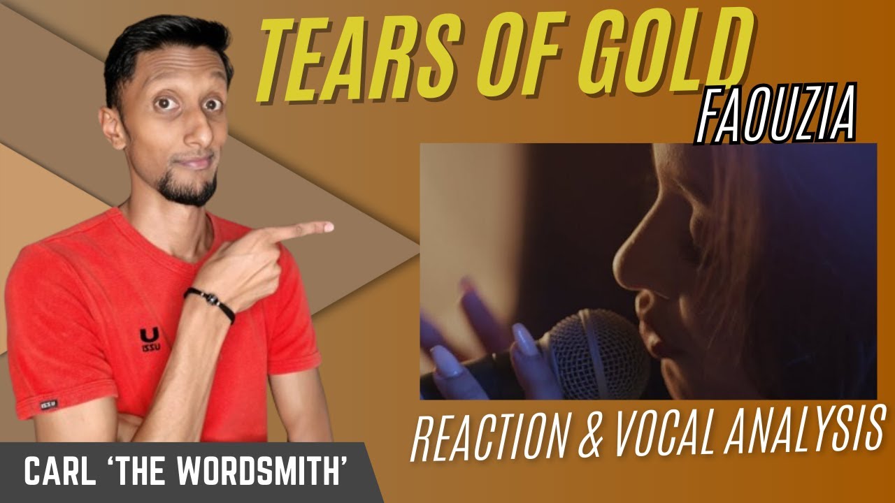I LOVE HER VOICE! | Tears of Gold - Faouzia (Reaction & Vocal Analysis)