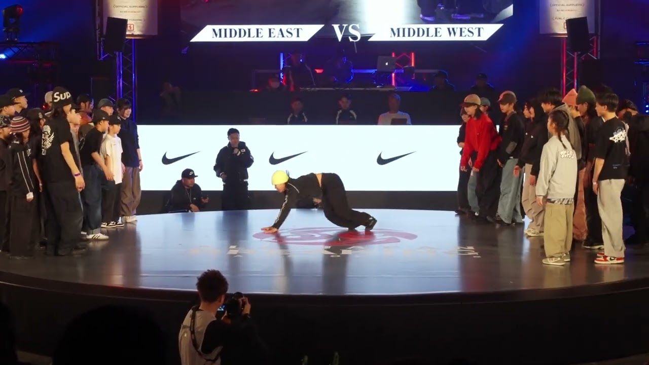 【JUNIOR CREW BATTLE FINAL】MIDDLE EAST vs MIDDLE WEST | JDSF 第7回全日本ブレイキン選手権