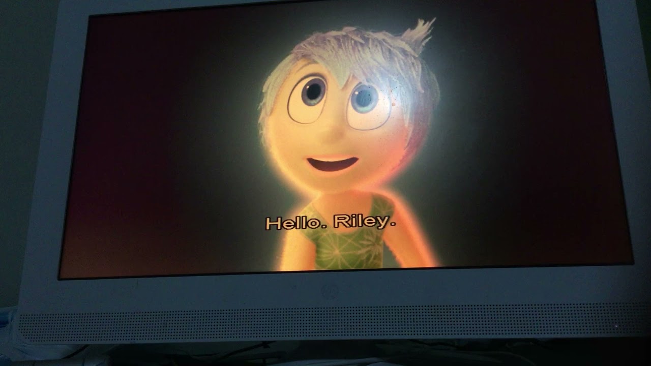 Opening to inside out 2015 DVD