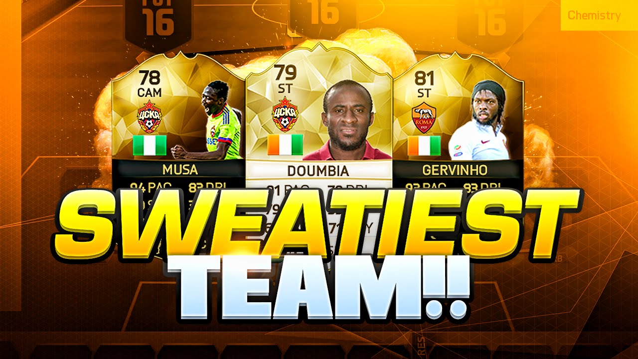 CHEAP & SWEATIEST TEAM IN FIFA 16 !