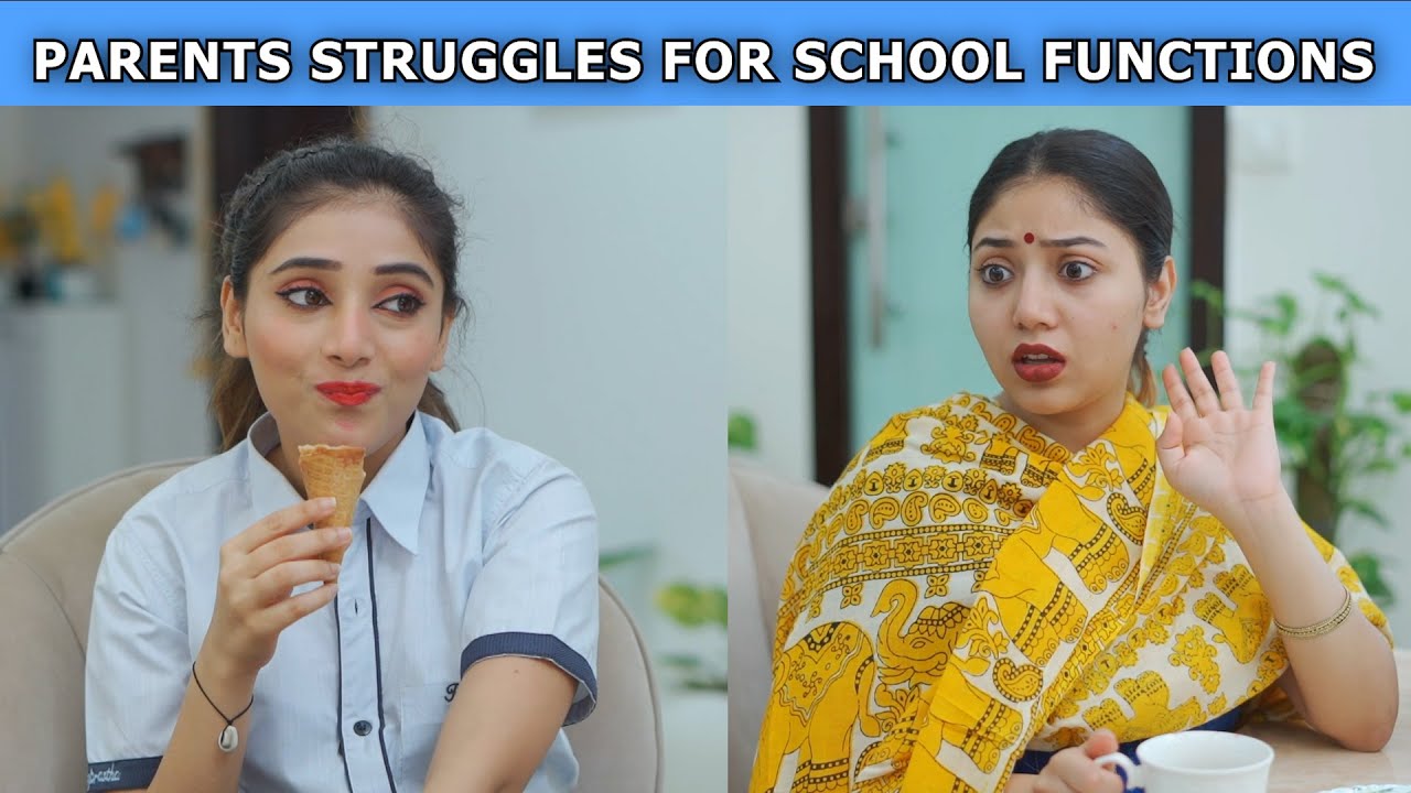 Parents Struggles For School Functions | Ft. Tena Jaiin & Paayal Jain | The Paayal Jain Clips