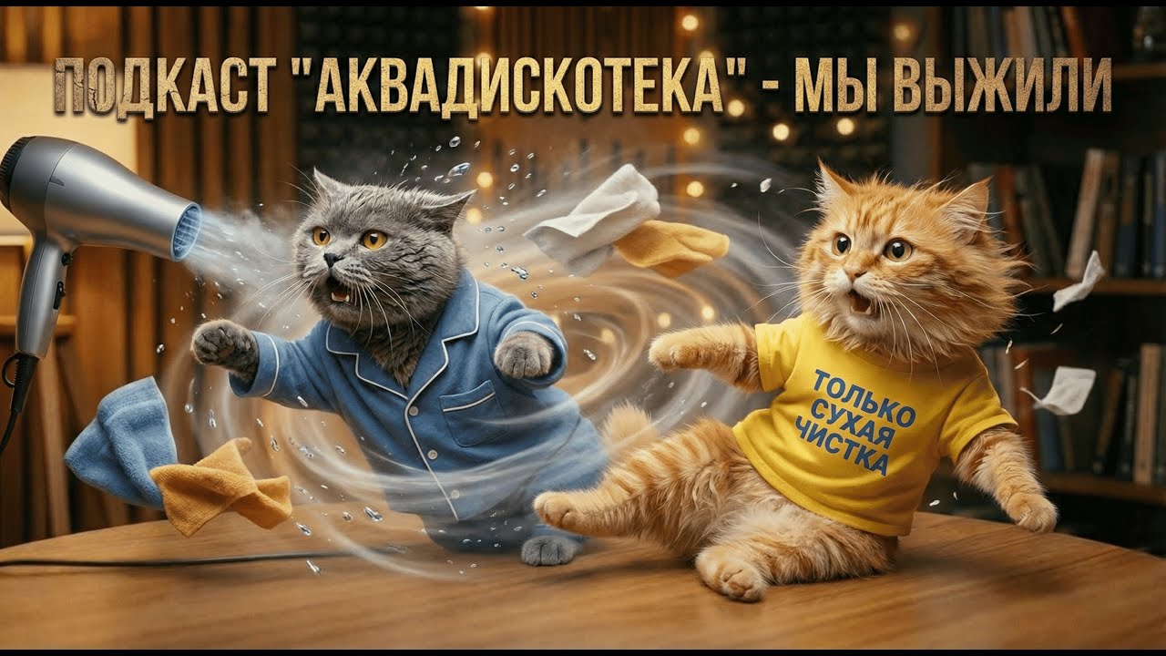 Кот и Вода: Хроника выживания в ванной 🛁 | Подкаст котов #6