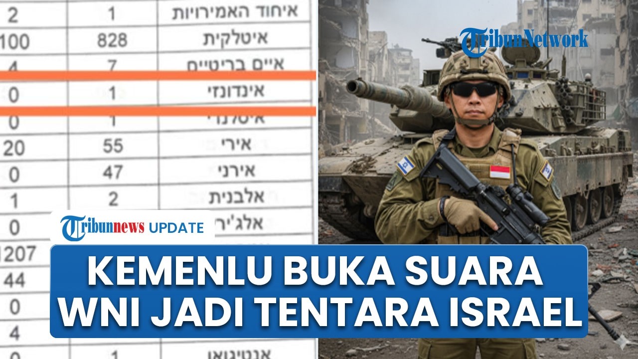 Viral WNI Diduga Gabung Tentara Israel, Kemenlu Buka Suara hingga Tindak Lanjuti seusai Aturan