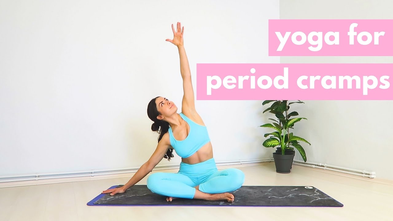Yoga to Relieve Period Cramps | Easy 15 minute practice