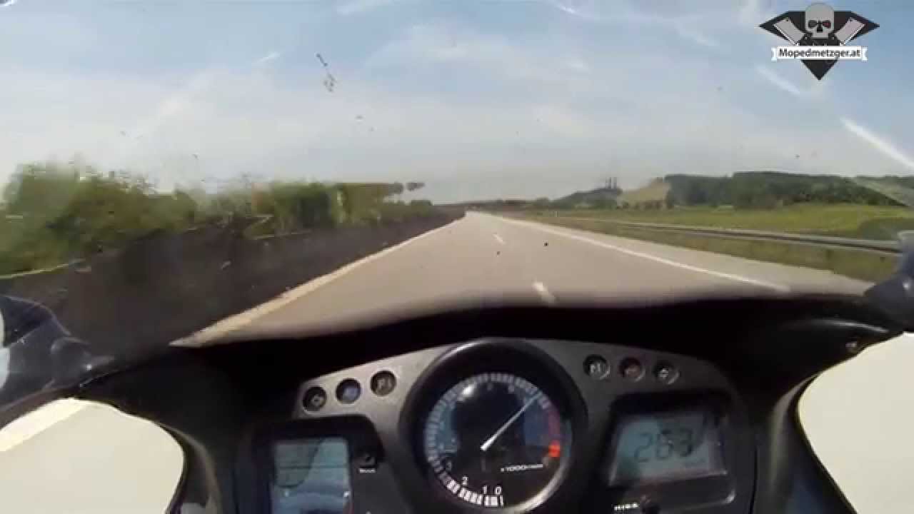 Speedtest Honda 1100 XX Super Blackbird mit über 290 KM/H