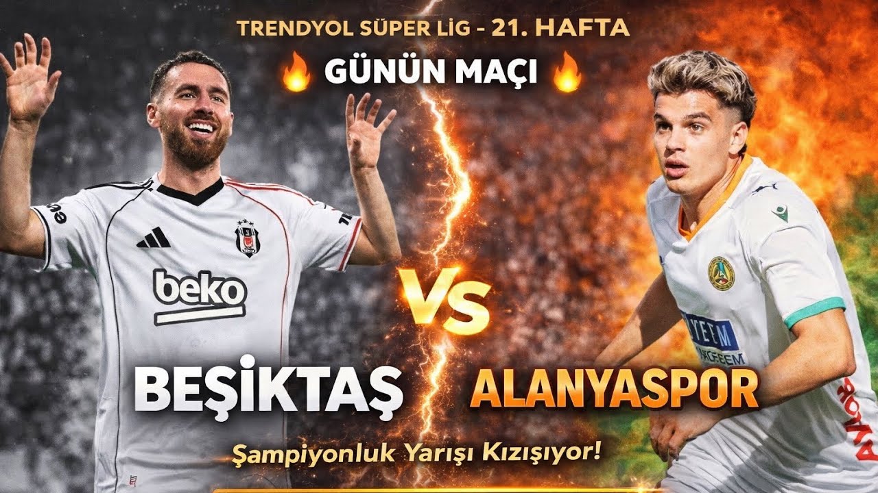 BEŞİKTAŞ – ALANYASPOR | 21. Hafta Süper Lig EA FC 26 