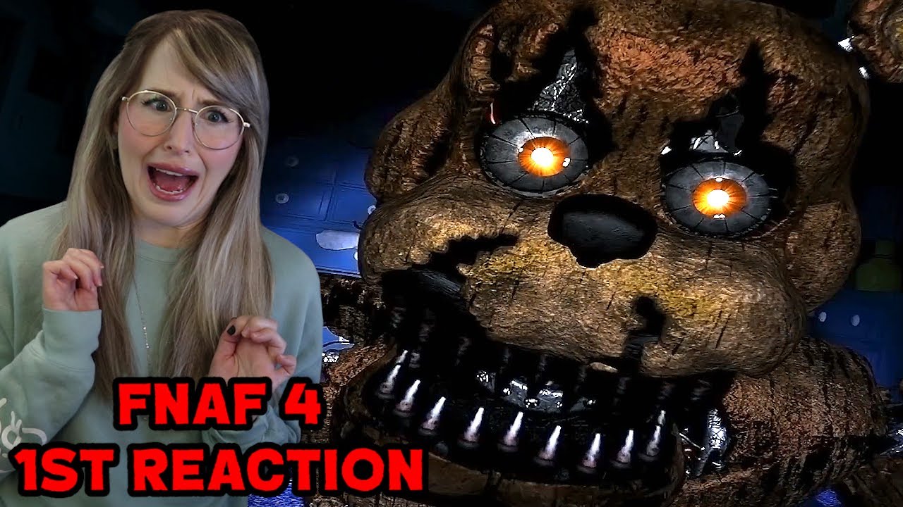 HORROR FAN PLAYS FIVE NIGHTS AT FREDDY'S 4 FOR THE FIRST TIME