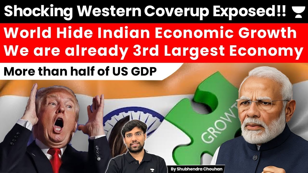 Indian economy become third largest-at $15 trillion in PPP term, more than half of US | shubhendra