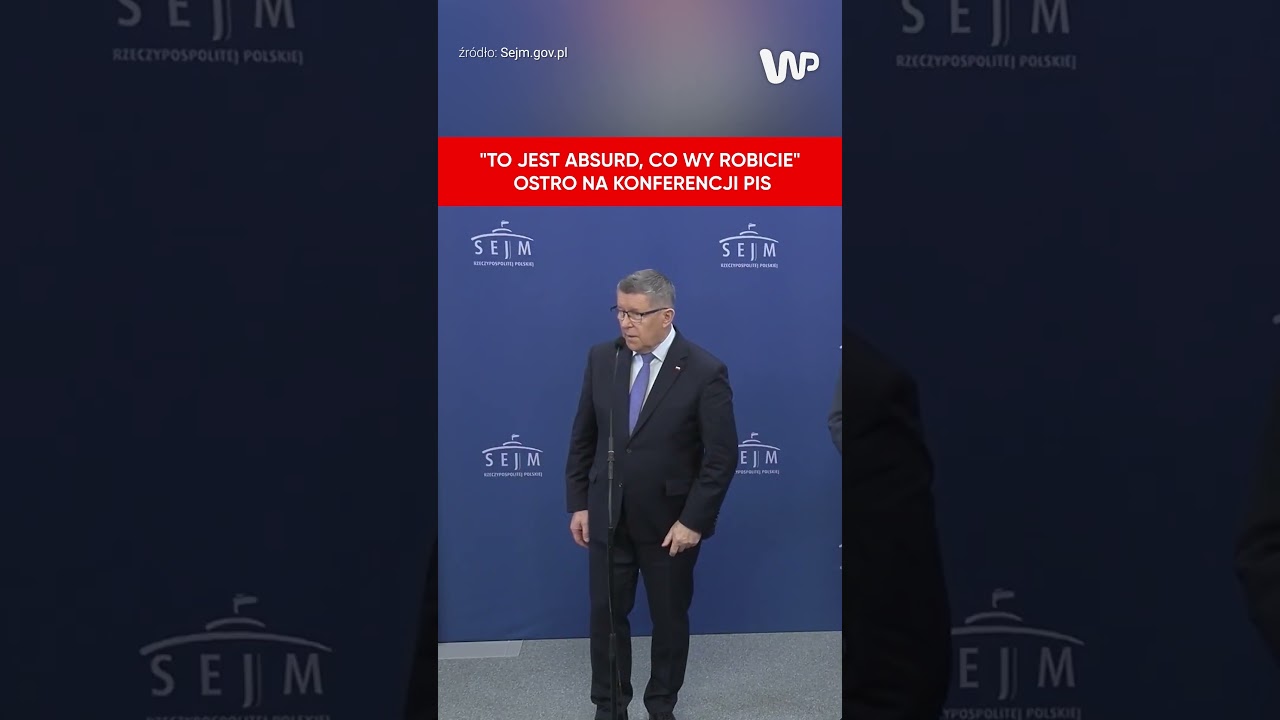 Ostra reakcja posł&oacute;w PiS. 