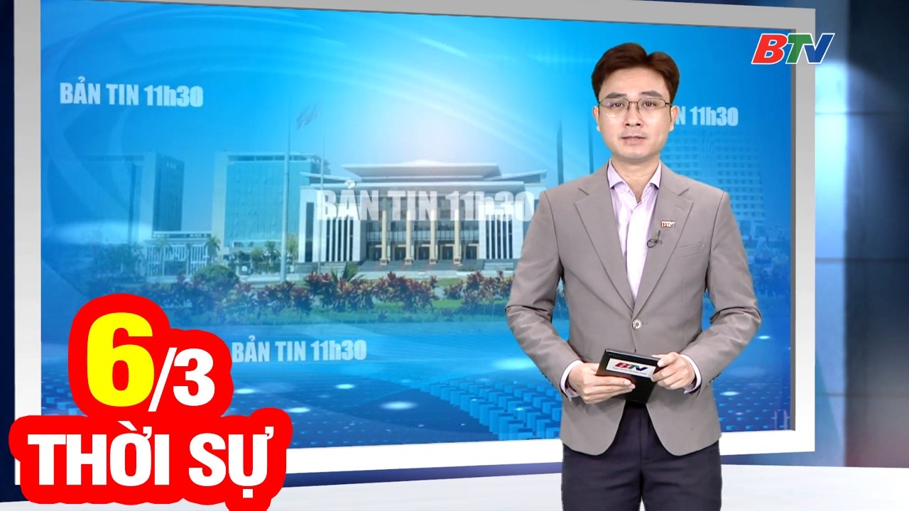 Bản Tin Thời Sự Trưa 6/3 | Cập Nhật Tin Tức Mới Nhất Trong Ngày | BTV