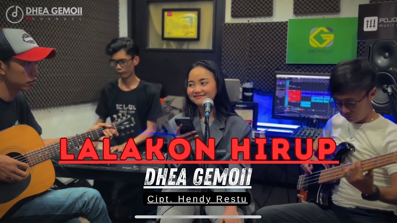 LALAKON HIRUP - HENDY RESTU (LIVE COVER DHEA GEMOII) POJOK SUARA VERSI AKUSTIK