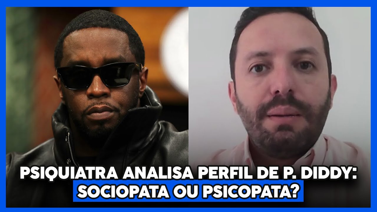Psiquiatra analisa perfil de P. Diddy e levanta hipótese de distúrbios graves