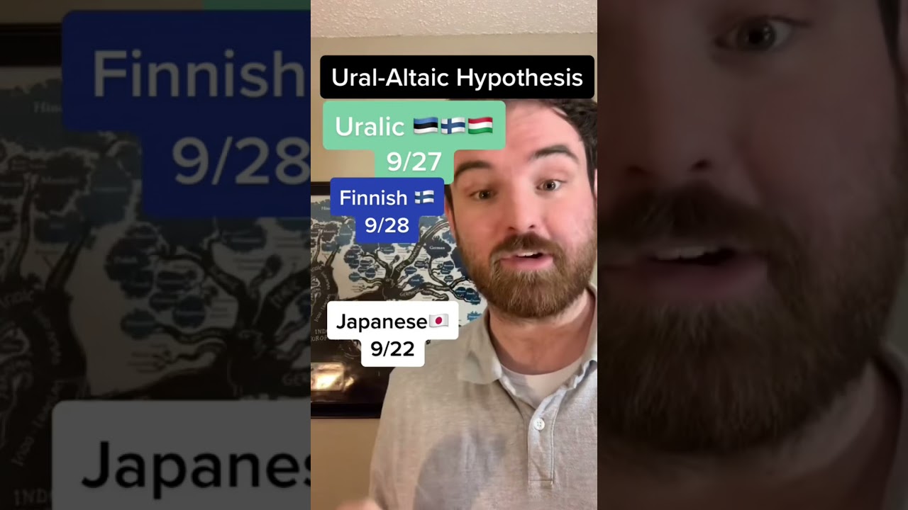 Ural-Altaic hypothesis? #shorts